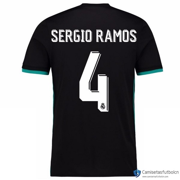 Camiseta Real Madrid Segunda equipo Sergio Ramos 2017-18